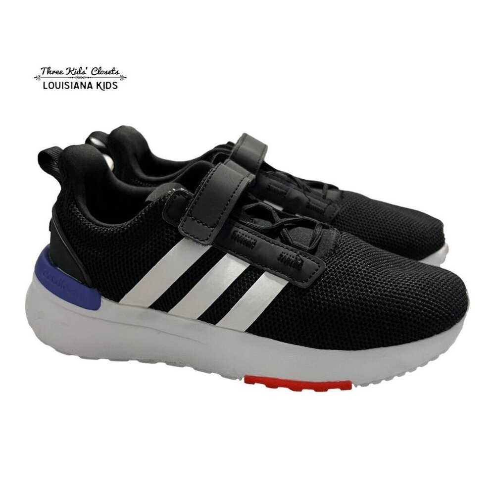Adidas Sz 3 (Big Kid) Black Sonic Ink Sneakers